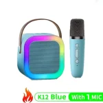 K12 Bluetooth Karaoke Machine – Portable 5W Speaker with Wireless Microphone & RGB Light - Image 11