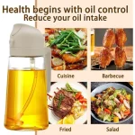 2 In1 Oil Spray Bottle Plastic Kitchen Barbecue Cooking Olive Oil Dispenser Oil Jar Baking Vinegar Soy Sauce Spray Container - Image 6