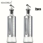 Glass Oil Dispenser Bottle with Scale – Olive Oil, Sauce & Seasoning Container - Image 11