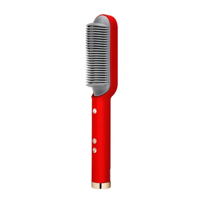 New Dual-Purpose Heated Straightening And Curling Comb With Negative Ions That Won’T Damage Your Hair Hair Straightenercomb - Image 10