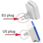 1-4pcs LED Wireless Sensor Night Light – Mini Square Automatic Light with EU/US Plug - Image 5