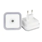 1-4pcs LED Wireless Sensor Night Light – Mini Square Automatic Light with EU/US Plug - Image 6