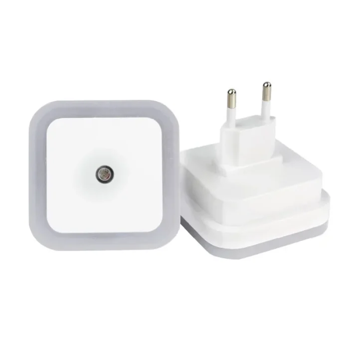 1-4pcs LED Wireless Sensor Night Light – Mini Square Automatic Light with EU/US Plug - Image 6