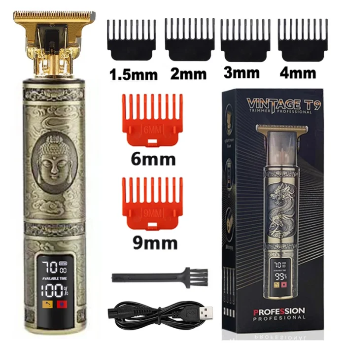 All in one Multi-function Electric Shaver Portable Shaving Razor Men Beard Trimmer Machine Razor Hair Trimmer T-blade Clippers - Image 19