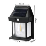 Waterproof Solar Outdoor Wall Light LED Sensor Lamp for Garden Yard Fence House Patio Pathway and Exterior Home Lighting - Image 7