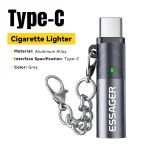 Essager TypeC Mini Cigarette Lighter Tungsten Wire Blowing Safety and Energy Saving Without Charging Can Be Carried On The Plane - Image 7