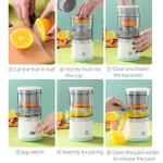 Portable Electric Citrus Juicer USB Charging - Image 4