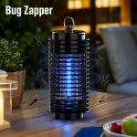 UV Night Light Electric Shock Mosquito Killer Lamp LED Portable Trapping and Insect Killing Lamp Physical Black Fly Traps Office - Image 4