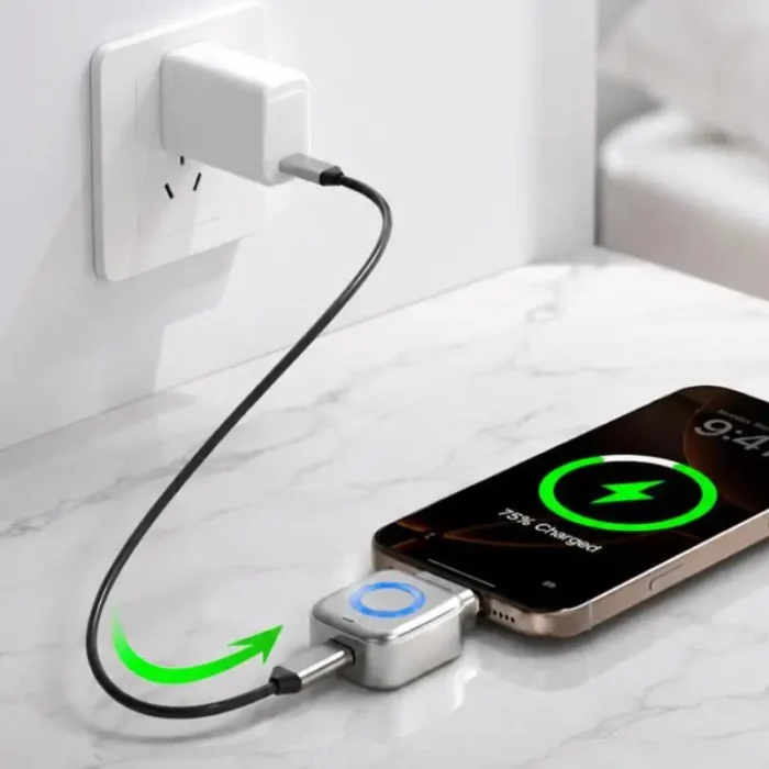 ~USB C Phone Fully Charged Intelligent Separator Type-C 140W Fast Charging Adapter Full Charge Auto Power Cut Off Charger - Image 5