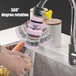New 360° Rotation Water Faucet Filter Household Kitchen Faucet Mini Tap Water Clean Purifier Carbon Filter Filtration Cartridge - Image 3
