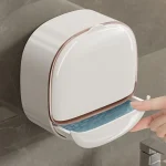 Wall Mounted Soap Dish Waterproof Punch-Free Bathroom Drain Soap Box Wall Mounted Flip Soap Holder Back to products Fashion With Drainage Box Soap Dish Waterproof Punch-Free Bathroom Drain Soap Box Wall Mounted Flip Soap Holder ৳ 340.41 – ৳ 345.33Price range: ৳ 340.41 through ৳ 345.33  Color	 Choose an option Fashion With Drainage Box Soap Dish Waterproof Punch-Free Bathroom Drain Soap Box Wall Mounted Flip Soap Holder quantity 1 Add to cart Buy now Add to compare   Add to wishlist SKU: dae2542gnrvg00cl1pag Category: Baby Care Share: Save Description Additional information Reviews (0) SPECIFICATIONS   Brand Name: NONE  Certification: NONE  Choice: yes  Dish Material: Plastic  High-concerned chemical: None  Origin: Mainland China  Type: Soap Dishes  semi_Choice: yes      Brand New and High Quality Type: Soap Dish Material: ABS Color: White,Light Green,Green Size: 12.1*12.3*5cm(4.76*4.84*1.97in)  Package includes: 1*Waterproof Soap Dish  Feature: 1.If you are used to bathing with soap, whether the soap is often wet with water and becomes sticky, the use time is very short, and the soap has to be changed frequently. You need a waterproof soap dish with drainage box to help you solve this trouble. 2.DOUBLE-LAYER SOAP DISH: The soap bar holder has two layers, the upper layer drains water quickly, and the lower tray accumulates water, so the soapy water does not leak, keeping the table clean and tidy. Don’t worry about the soap getting flooded or turning mushy. 3.STURDY AND DURABLE: The bar soap holder is made of thickened ABS material, which is sturdy and durable, ideal for use in the bathroom, shower or tub. 4.STRONG STICKINESS: very easy to install, no need to drill the wall. Strong stickiness, it will not fall easily even in wet environment. 5.EASY TO CLEAN: You can disassemble the whole soap box, disassemble the upper and lower layers, and perform a thorough cleaning, which is very convenient. 6.STYLISH LOOK: The wall mounted soap holder features smooth lines and luxurious colors to give your bathroom a more upscale and elegant look.  Tips: 1. Due to the light and monitors effect, colors may have lightly difference. 2. Please allow slightly size errors due to manual measurement. Thank you for your understanding! - Image 2