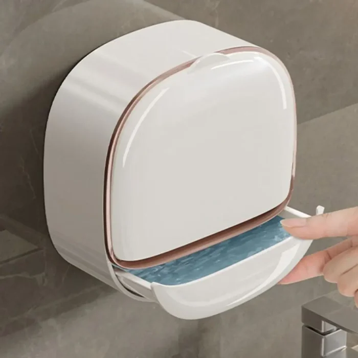 Wall Mounted Soap Dish Waterproof Punch-Free Bathroom Drain Soap Box Wall Mounted Flip Soap Holder Back to products Fashion With Drainage Box Soap Dish Waterproof Punch-Free Bathroom Drain Soap Box Wall Mounted Flip Soap Holder ৳ 340.41 – ৳ 345.33Price range: ৳ 340.41 through ৳ 345.33  Color	 Choose an option Fashion With Drainage Box Soap Dish Waterproof Punch-Free Bathroom Drain Soap Box Wall Mounted Flip Soap Holder quantity 1 Add to cart Buy now Add to compare   Add to wishlist SKU: dae2542gnrvg00cl1pag Category: Baby Care Share: Save Description Additional information Reviews (0) SPECIFICATIONS   Brand Name: NONE  Certification: NONE  Choice: yes  Dish Material: Plastic  High-concerned chemical: None  Origin: Mainland China  Type: Soap Dishes  semi_Choice: yes      Brand New and High Quality Type: Soap Dish Material: ABS Color: White,Light Green,Green Size: 12.1*12.3*5cm(4.76*4.84*1.97in)  Package includes: 1*Waterproof Soap Dish  Feature: 1.If you are used to bathing with soap, whether the soap is often wet with water and becomes sticky, the use time is very short, and the soap has to be changed frequently. You need a waterproof soap dish with drainage box to help you solve this trouble. 2.DOUBLE-LAYER SOAP DISH: The soap bar holder has two layers, the upper layer drains water quickly, and the lower tray accumulates water, so the soapy water does not leak, keeping the table clean and tidy. Don’t worry about the soap getting flooded or turning mushy. 3.STURDY AND DURABLE: The bar soap holder is made of thickened ABS material, which is sturdy and durable, ideal for use in the bathroom, shower or tub. 4.STRONG STICKINESS: very easy to install, no need to drill the wall. Strong stickiness, it will not fall easily even in wet environment. 5.EASY TO CLEAN: You can disassemble the whole soap box, disassemble the upper and lower layers, and perform a thorough cleaning, which is very convenient. 6.STYLISH LOOK: The wall mounted soap holder features smooth lines and luxurious colors to give your bathroom a more upscale and elegant look.  Tips: 1. Due to the light and monitors effect, colors may have lightly difference. 2. Please allow slightly size errors due to manual measurement. Thank you for your understanding! - Image 2
