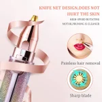 2-in-1 Portable Electric Women’s Shaver & Eyebrow Trimmer - Image 2