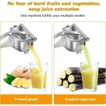 Stainless Steel Manual Citrus Juicer | Quick Juice Extractor with Slag-Juice Separation for Oranges/Lemons - Image 5