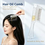 Scalp Oil Applicator Comb | Hair Oil Comb for Easy Scalp Massage & Oil Application