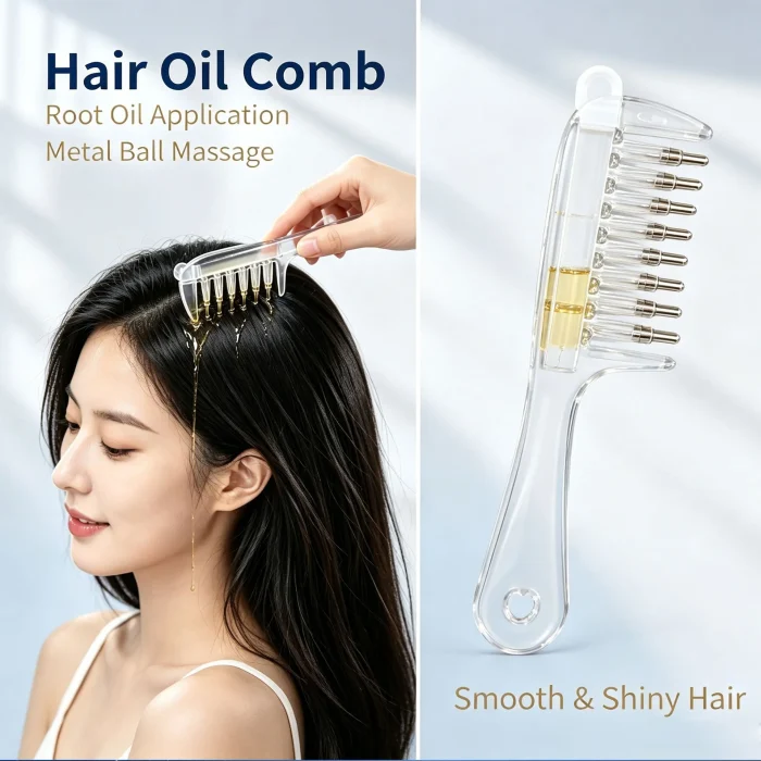 S51935db32cd74ddf90f52b520a56cd8fe-1.webp Scalp Oil Applicator Comb | Hair Oil Comb for Easy Scalp Massage & Oil Application - Image 1