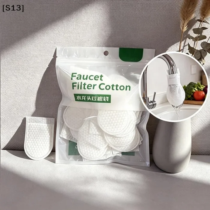 Disposable Faucet Filter Cotton Bag – Universal Tap Filtration Sock - Image 1