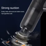5500Pa Mini Cordless Car Vacuum Cleaner with 2 Nozzles - Image 4