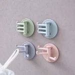 3 Branch Rotating Hooks – Adhesive Wall Hook, 3-Claw Nail-Free Storage Hook - Image 6