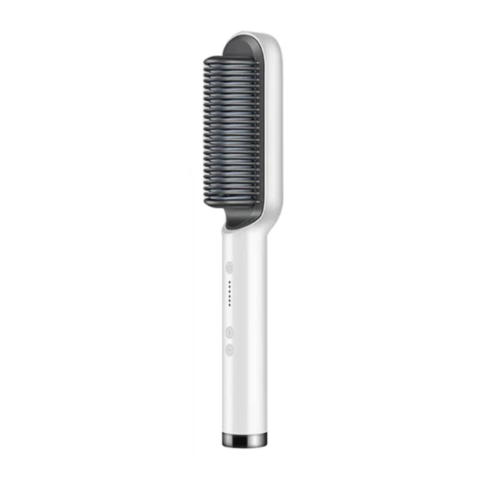 New Dual-Purpose Heated Straightening And Curling Comb With Negative Ions That Won’T Damage Your Hair Hair Straightenercomb - Image 9