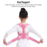 Children Adjustable Posture Corrector Back Support Boys Girls Shoulder Belt Rectify Straighten Correction Pain Relief Beauty Kid - Image 4