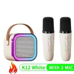 K12 Bluetooth Karaoke Machine – Portable 5W Speaker with Wireless Microphone & RGB Light - Image 7