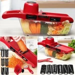 9 in 1 Vegetable Cutter – Multifunctional Slicer, Shredder & Grater - Image 3