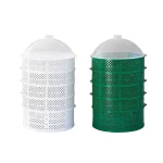 6 Layer Stackable Food Cover Storage Tray