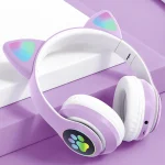 Cat Ear Wireless Headphones Jerry 5.0 – Bluetooth Music & Gaming Headset - Image 9