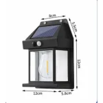 Waterproof Solar Outdoor Wall Light LED Sensor Lamp for Garden Yard Fence House Patio Pathway and Exterior Home Lighting - Image 8