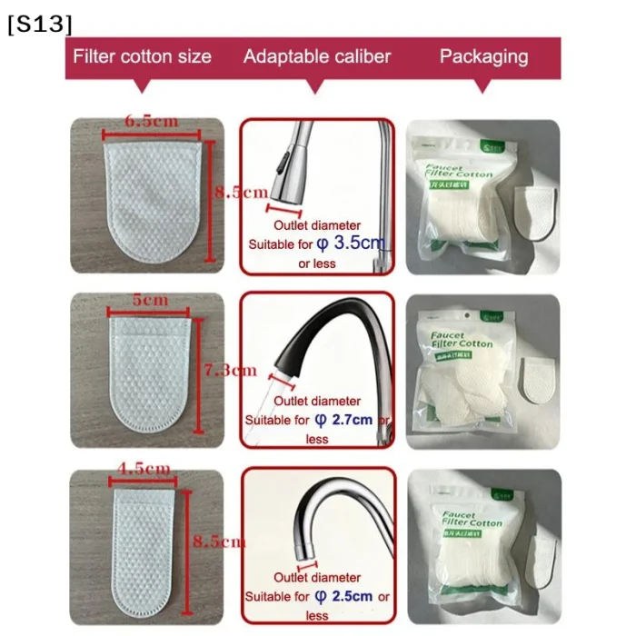Disposable Faucet Filter Cotton Bag – Universal Tap Filtration Sock - Image 6