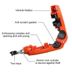 Throttle Handlebar Lock – Anti-Theft Brake Lever Safety Lock for Motorcycle & Scooter - Image 5