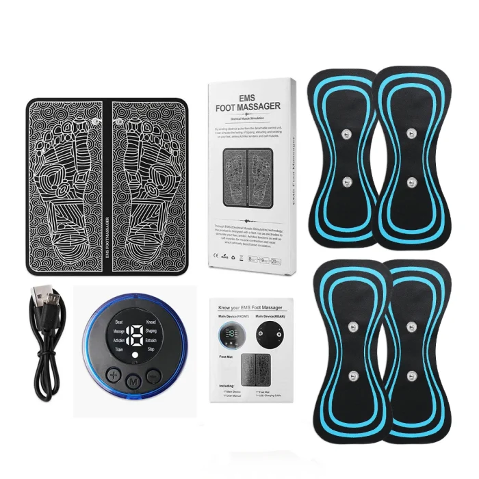 Electric Foot Massager Pad EMS Muscle Stimulator - Image 7