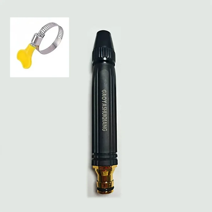 High-Pressure Spray Nozzle with Clip-On Attachment – Car Wash & Garden Hose Nozzle - Image 9