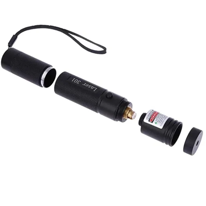 (Do not provide batteries)Cat Keychain Fun Green Light Portable Laser pointer LED Training Torch Pet Cat Tickle Toy Flashlight - Image 5