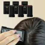 3Color Quick Touch-Up Hair Stick Temporary Color Stick Portable Temporary Quick Coverage Hair Pen Disposable Hair Dye Stick Comb