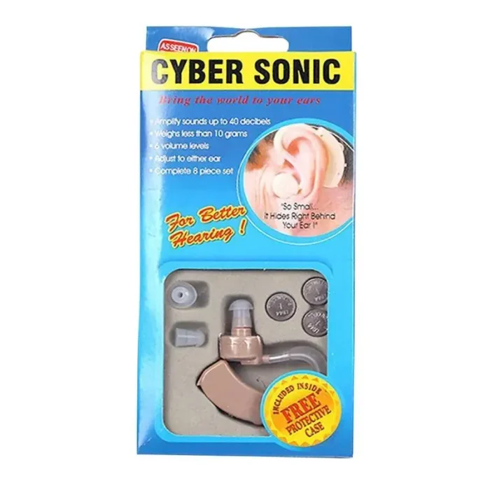 1 Set Super Ear Hearing Amplifier For Elderly BTE Hearing Aid Deafness Sound Adjustable Aids - Image 6