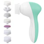 Electric 5-in-1 Facial Cleansing Brush, Multi-functional Rotating Massage Pore Cleansing Beauty Device Pore Cleaner - Image 7