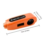 Throttle Handlebar Lock – Anti-Theft Brake Lever Safety Lock for Motorcycle & Scooter - Image 6