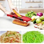 9 in 1 Vegetable Cutter – Multifunctional Slicer, Shredder & Grater - Image 5