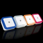 1-4pcs LED Wireless Sensor Night Light – Mini Square Automatic Light with EU/US Plug - Image 3