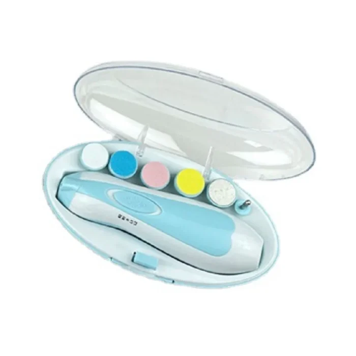 Manicure Suit Portable Grinder Electric Anti-scratch Six-in-one Multi-head Baby Nail Children Anti-meat Nail Clipping - Image 7