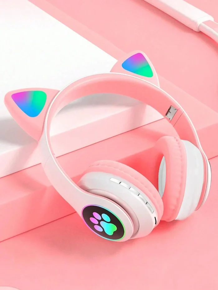 Cat Ear Wireless Headphones Jerry 5.0 – Bluetooth Music & Gaming Headset - Image 4