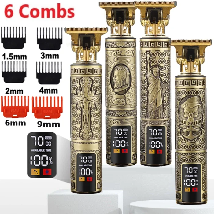 All in one Multi-function Electric Shaver Portable Shaving Razor Men Beard Trimmer Machine Razor Hair Trimmer T-blade Clippers - Image 1