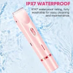 1SET  Electric Body Shaver Complete Kit,Cordless Waterproof Hair Removal Trimmer Set,Gentle Hypoallergenic Blades - Image 5