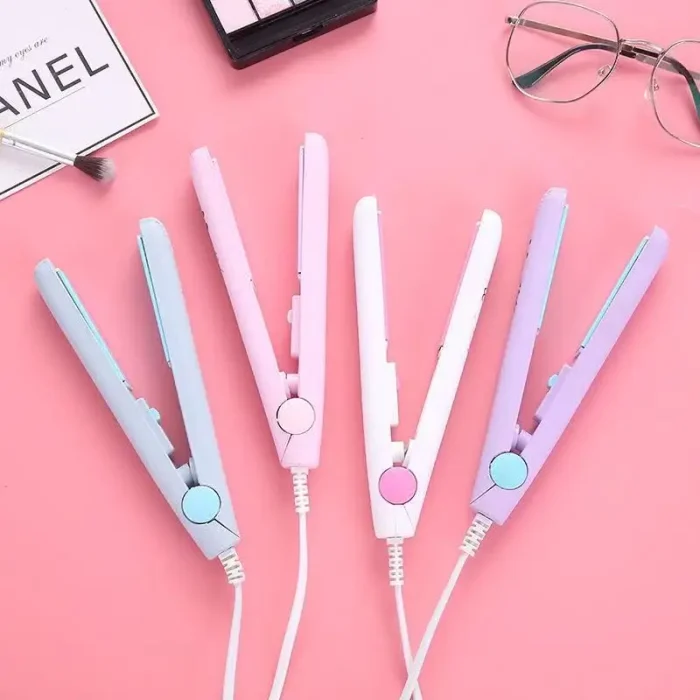 Portable Mini Hair Straightener & Curler - Image 2