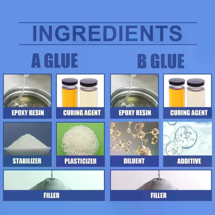 AB Glue Adhesive Agent Super Repair Easy Melt for Metal Aluminum Rods Steel Stainless Copper Iron Plastic Cold Weld Tool - Image 3