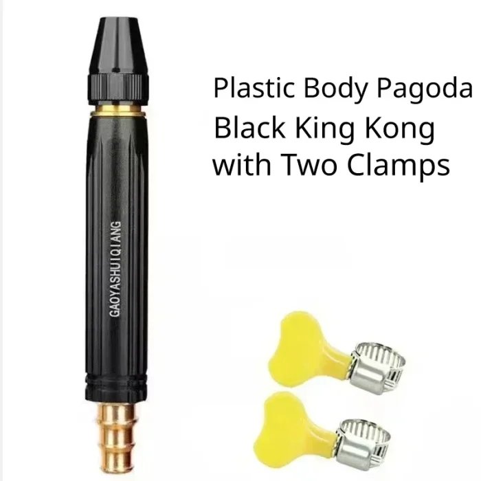 High-Pressure Water Gun Household Car Wash Water Black Car Wash Nozzle Diamond Water Watering Pipe Car Wash Gun - Image 16