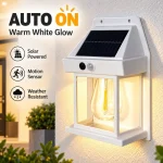 Waterproof Solar Outdoor Wall Light LED Sensor Lamp for Garden Yard Fence House Patio Pathway and Exterior Home Lighting - Image 3