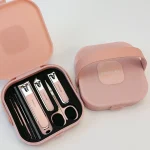 For Complete 7/8 Pcs Set Manicure Kit Nail Clippers with Clippers Cuticle Pusher & Trimmer Portable Gift For Women and Men - Image 8